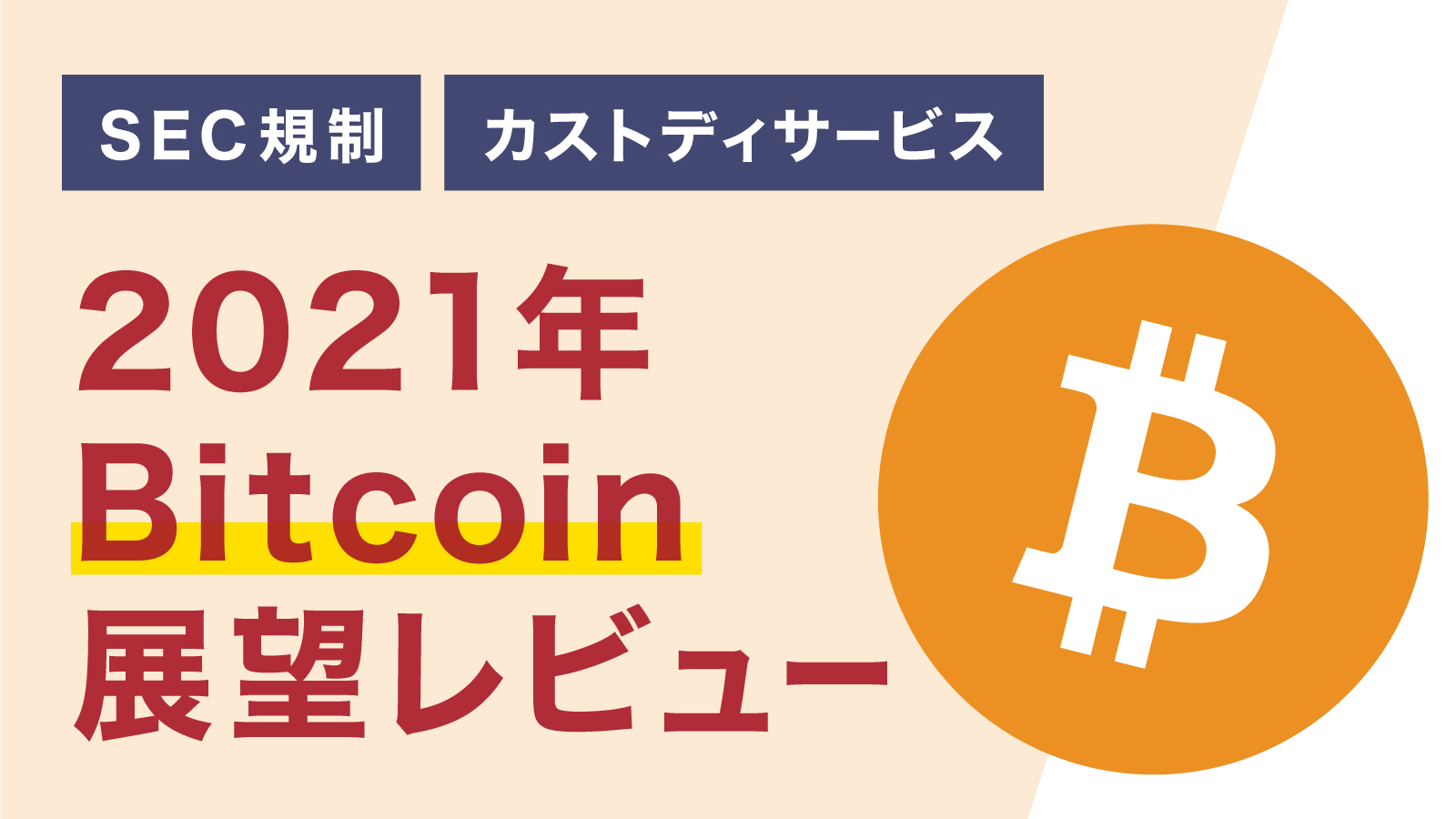 2021年 Bitcoin注目トピック